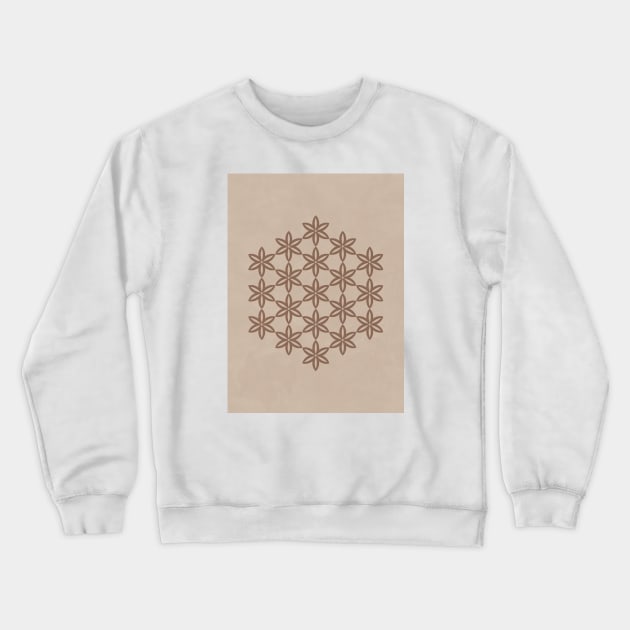 Unity Zen Flowers 1 Crewneck Sweatshirt by Colorable